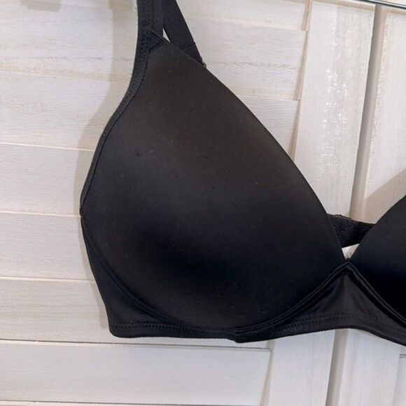 Warner's Bra 36B Black Elements Of Bliss Light Lift Wireless NWT - Picture 7 of 16
